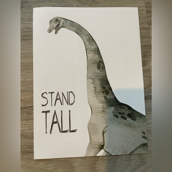 Canvas Dinosaur Prints - Picture 2 of 5